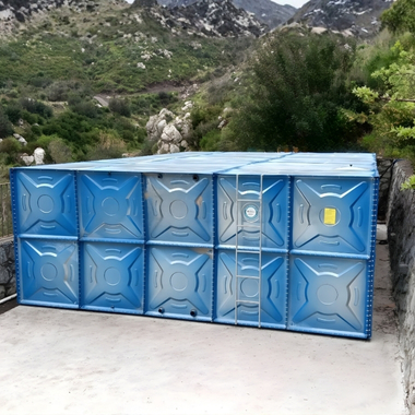 Termoplastik modüler su deposu
